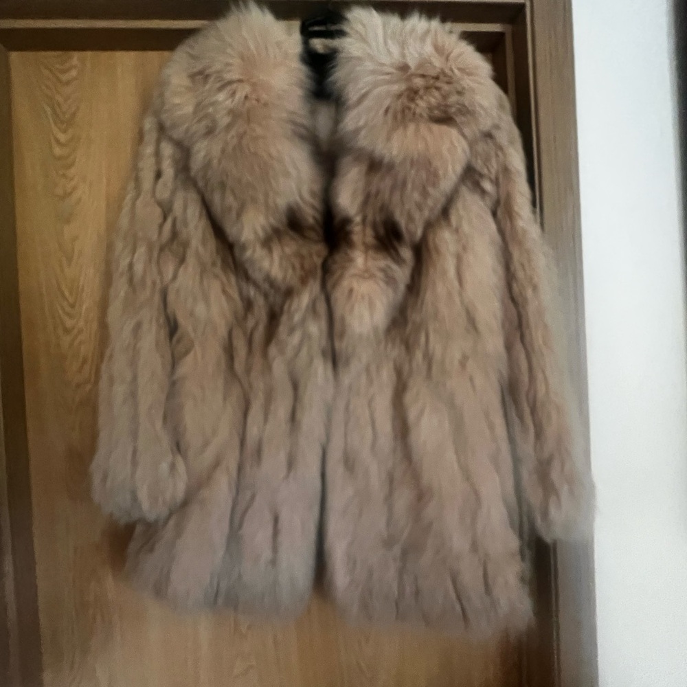 Vintage Silver Fox Fur Women’s Jacket